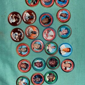 1964 Vintage Baseball Coin Lot – Topps & Salada – Mantle, Clemente, Aaron